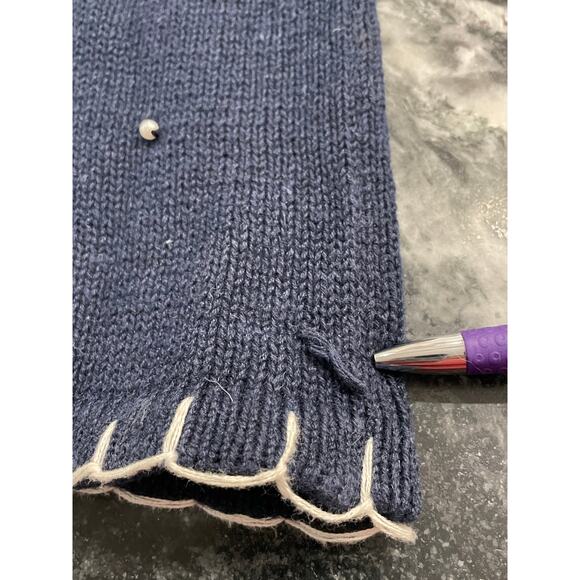 White Stag Embroidered Christmas Full Zip Vest 22W/24W - Picture 6 of 12